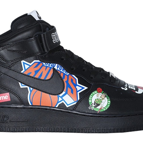 supreme nike nba teams air force 1 mid